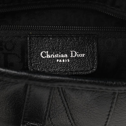 Christian Dior Calfskin Saddle Bag Black 6 of 11