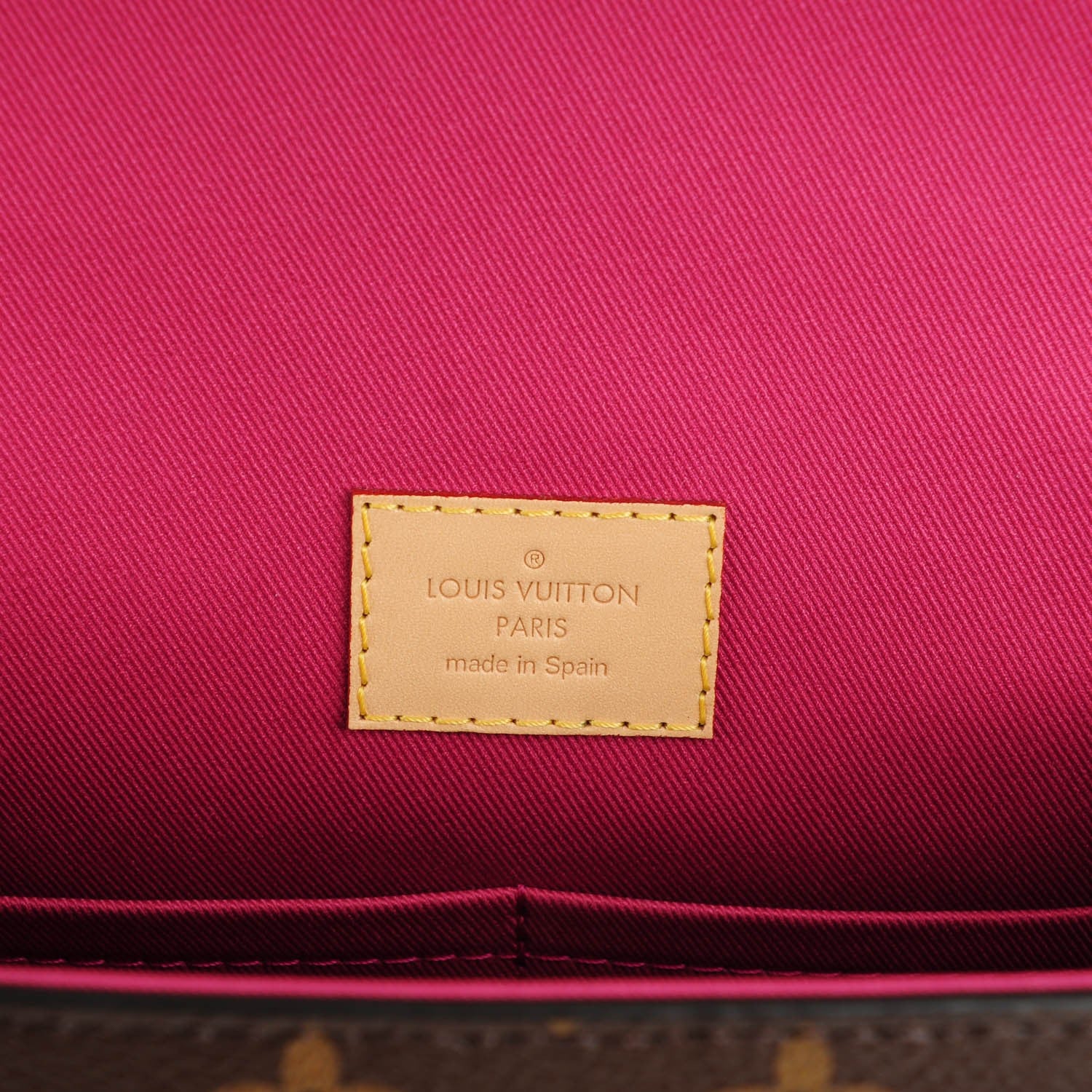 Louis Vuitton Monogram Cluny BB Bordeaux Fuchsia 6 of 7