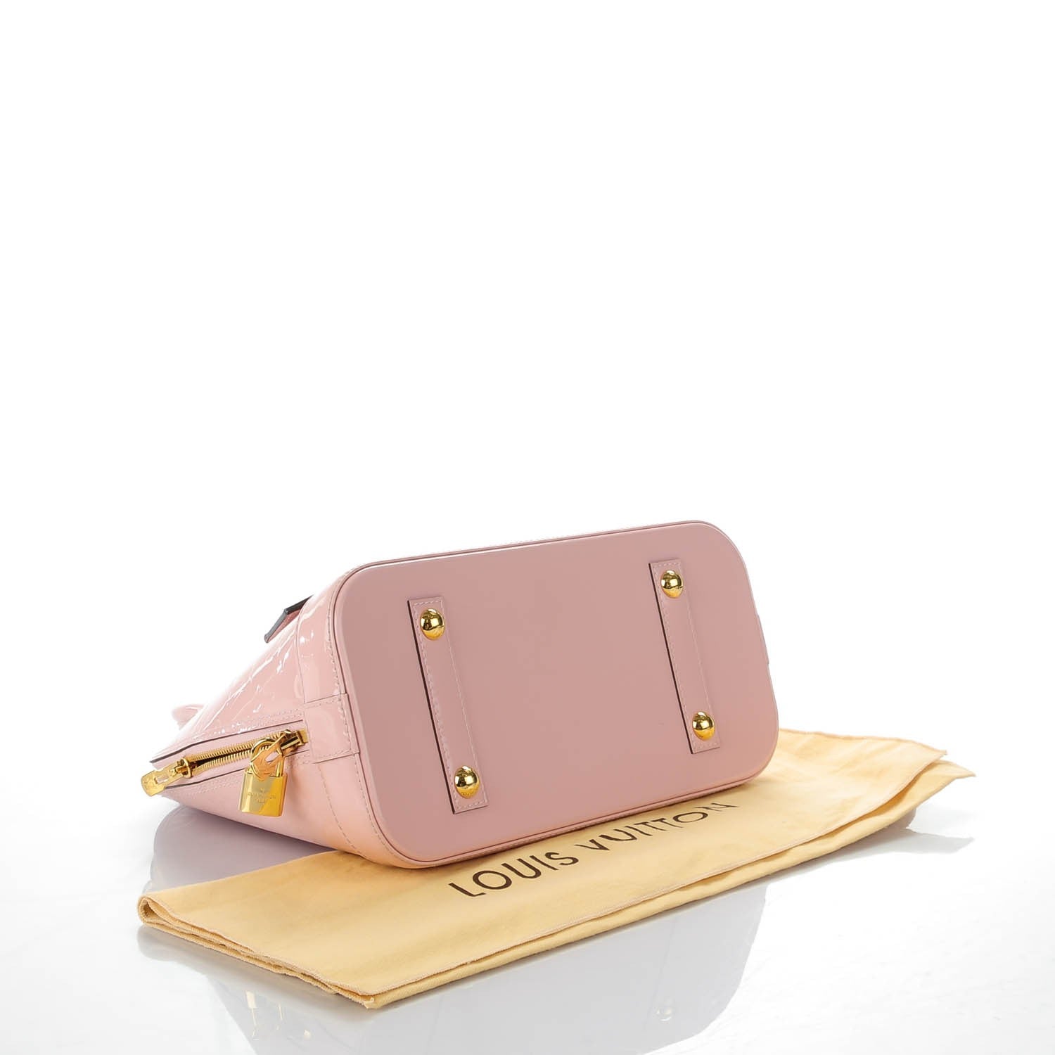 Louis Vuitton Vernis Alma PM Rose Ballerine 4 of 7