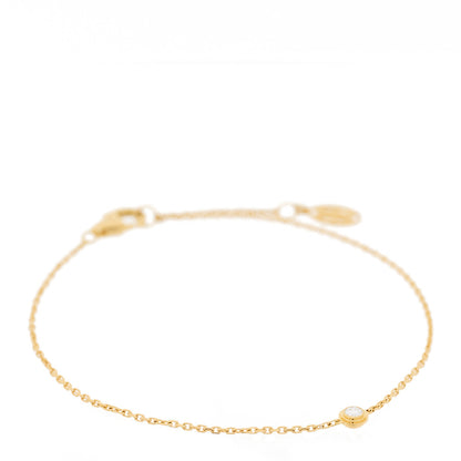 Cartier 18K Yellow Gold Diamond XS D'Amour Bracelet 1 of 4