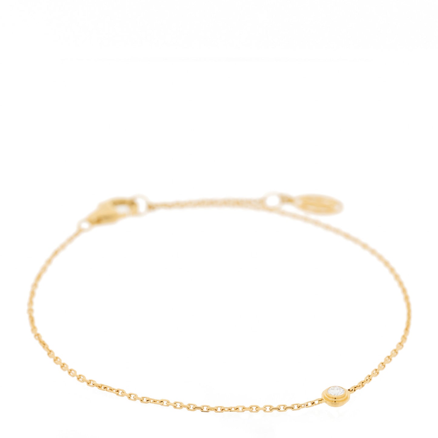 18K Yellow Gold Diamond XS D'Amour Bracelet