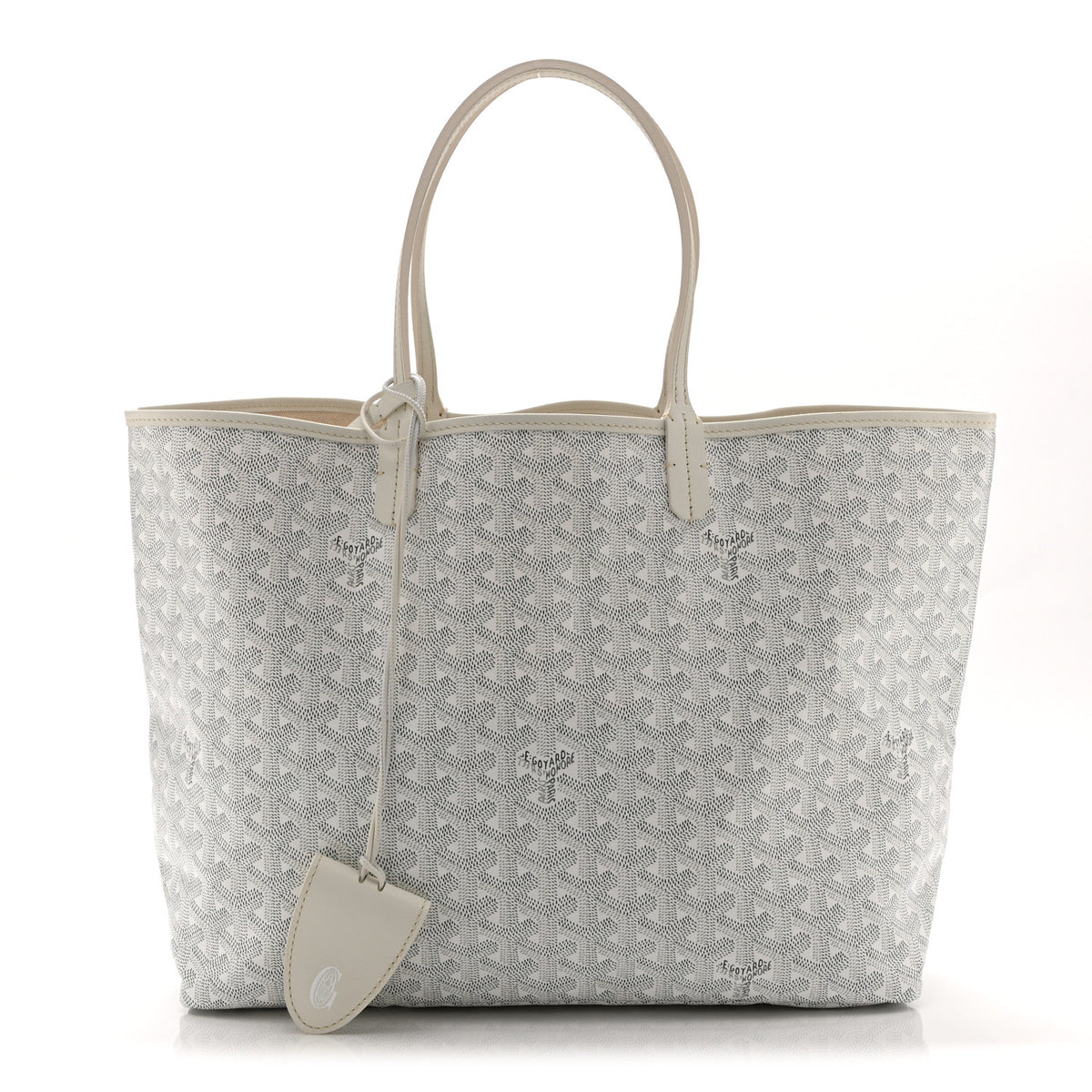 Goyard Goyardine Saint Louis PM White 1 of 11