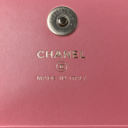 Chanel Tweed Quilted Flap Chain Waist Bag Pink 6 of 10