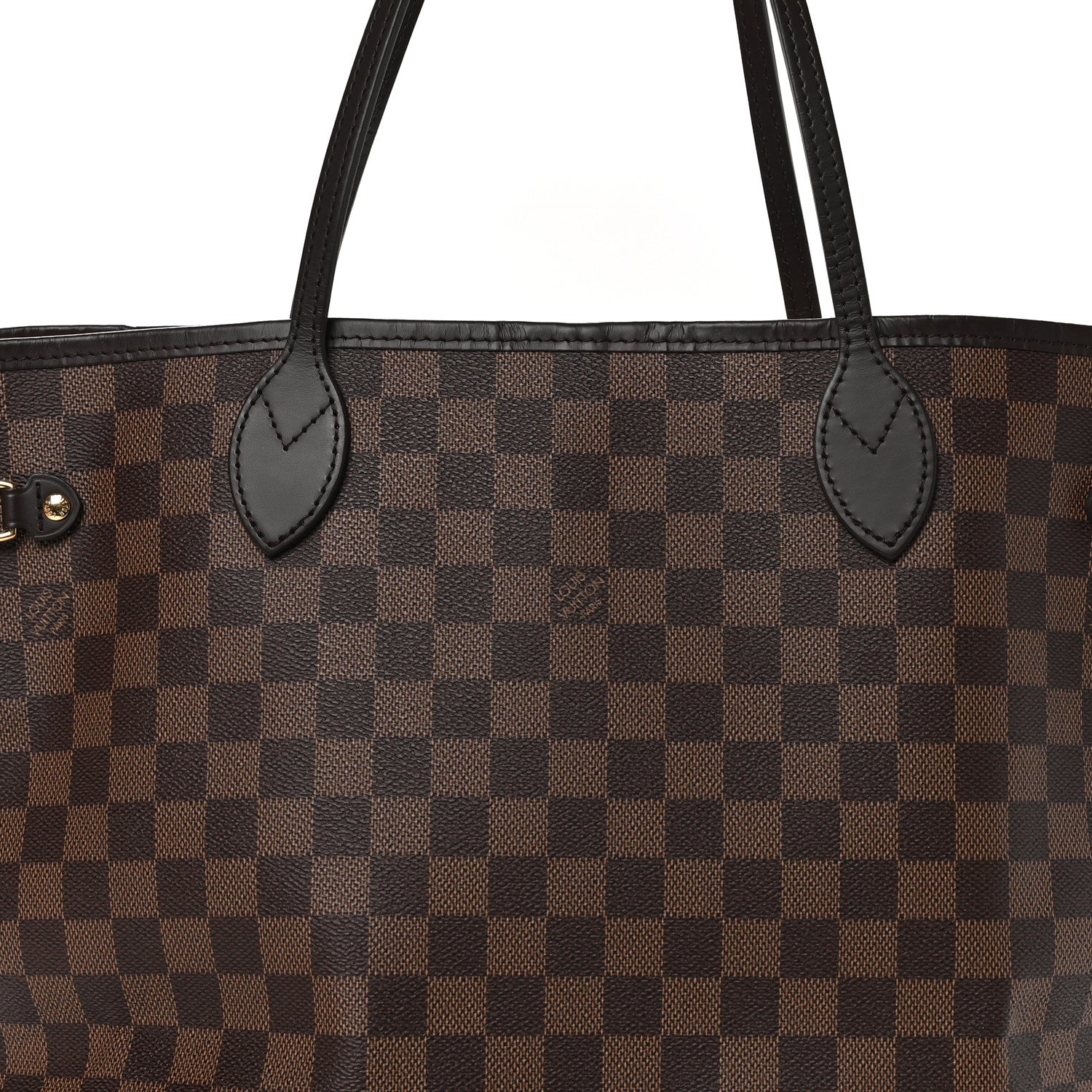 Louis Vuitton Damier Ebene Neo Neverfull MM Rose Ballerine 8 of 11