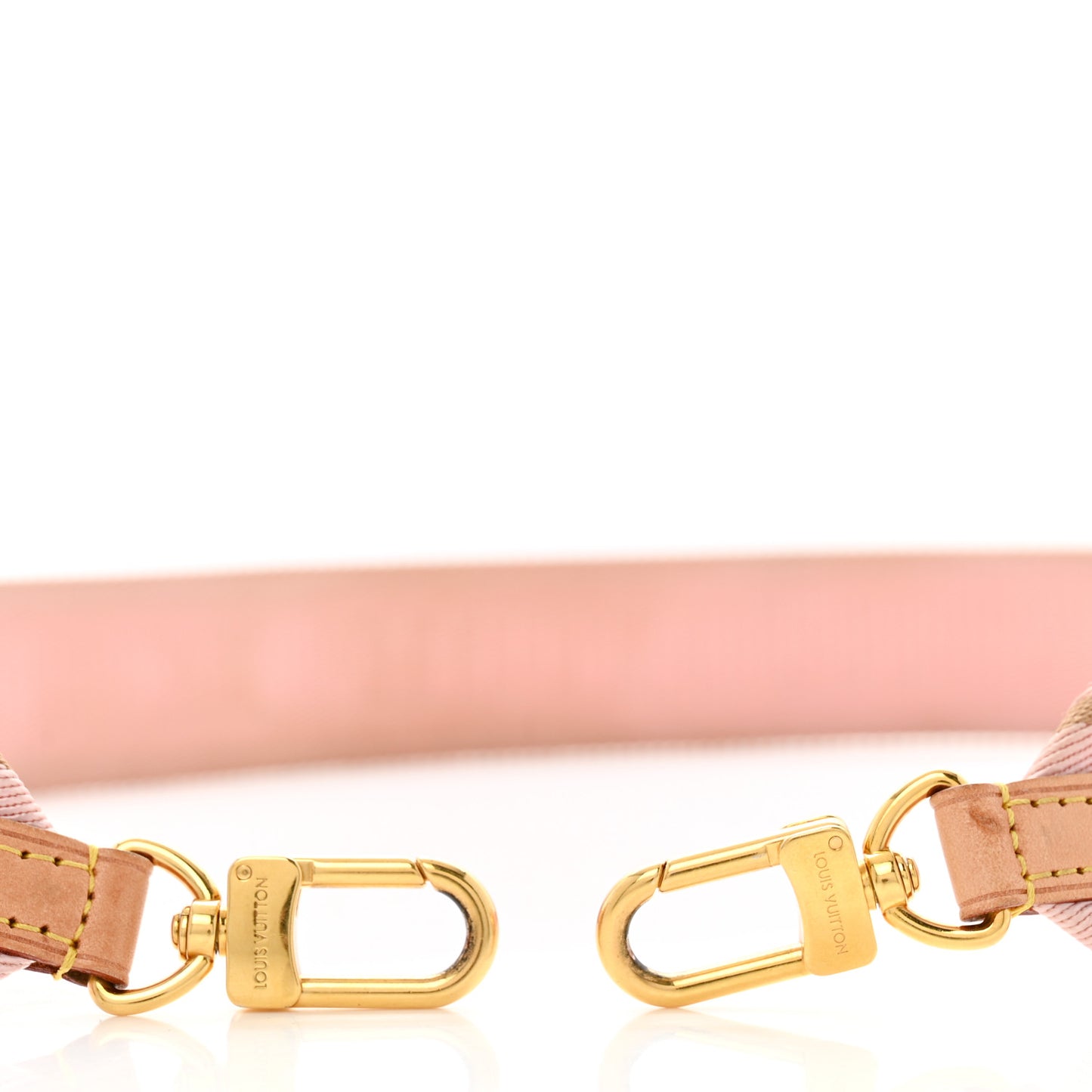 Monogram Multi Pochette Accessories Bandouliere Shoulder Strap Rose Clair