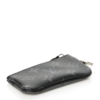 Louis Vuitton Reverse Monogram Eclipse Trio Messenger Key Pouch 4 of 5