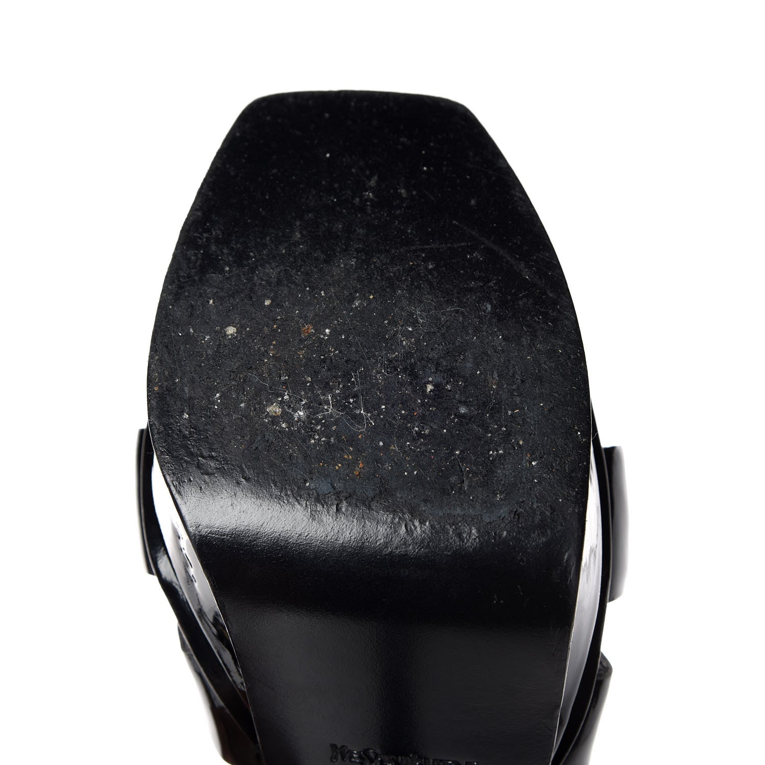 Saint Laurent Patent Tribute 105 Platform Sandals 42 Black 12 of 12
