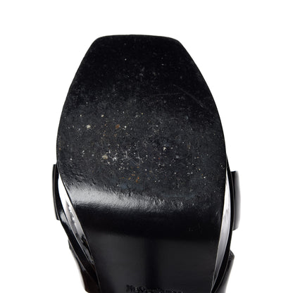 Saint Laurent Patent Tribute 105 Platform Sandals 42 Black 12 of 12
