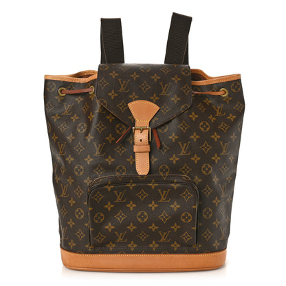 Louis Vuitton Monogram Montsouris GM Backpack 1 of 8