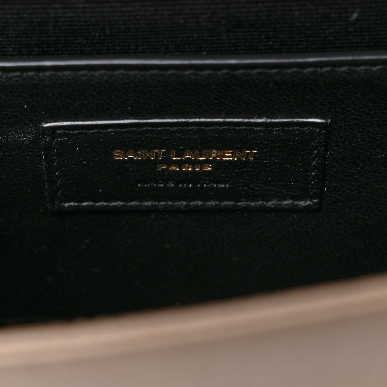Saint Laurent Grain De Poudre Small Monogram Kate Satchel Nude Powder 5 of 7