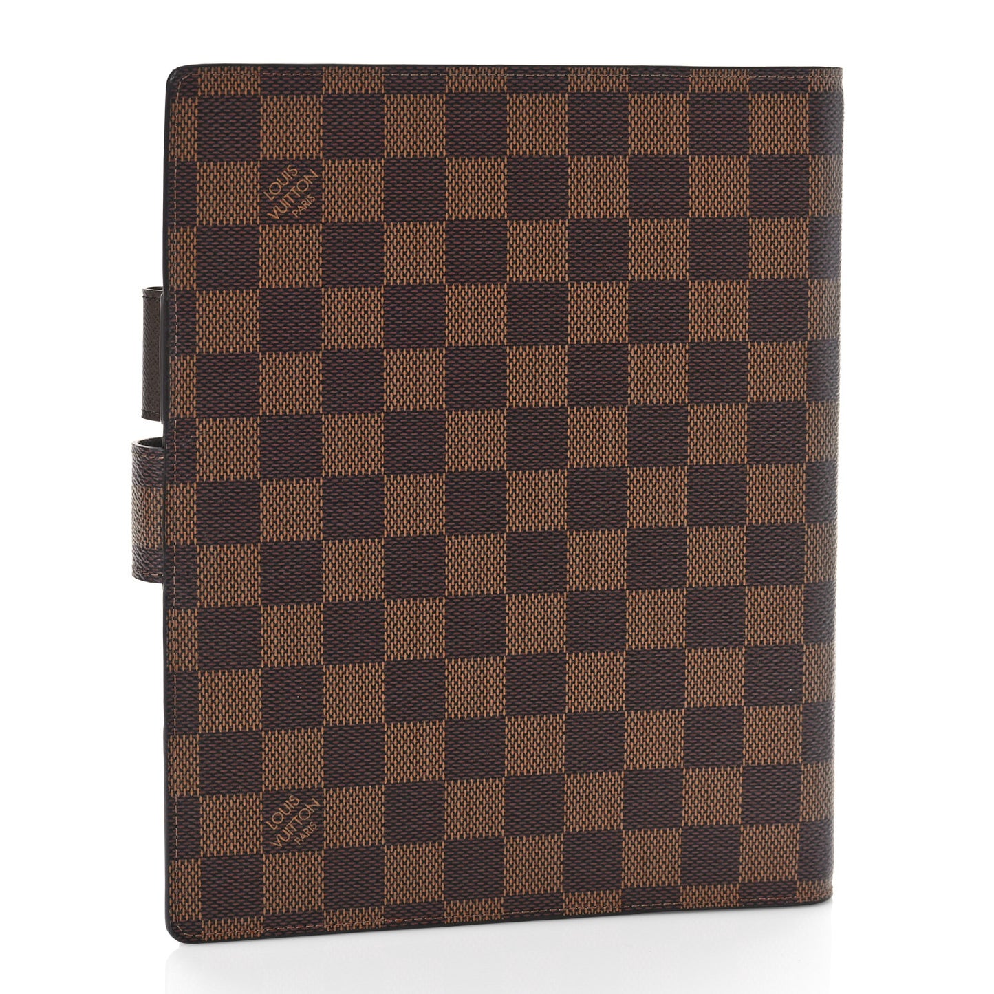 Damier Ebene Large Ring Agenda Cover