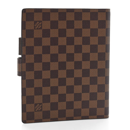 Louis Vuitton Damier Ebene Large Ring Agenda Cover 3 of 10