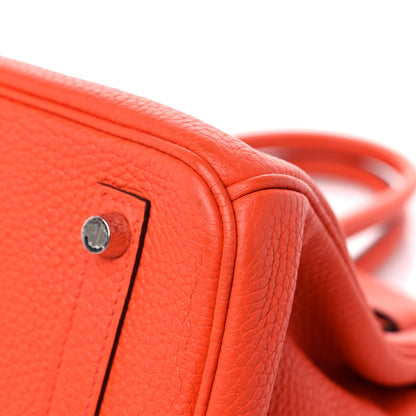 Hermes Togo Birkin 30 Capucine 9 of 13