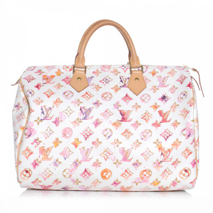 Louis Vuitton Watercolor Aquarelle Speedy 35 White 1 of 7