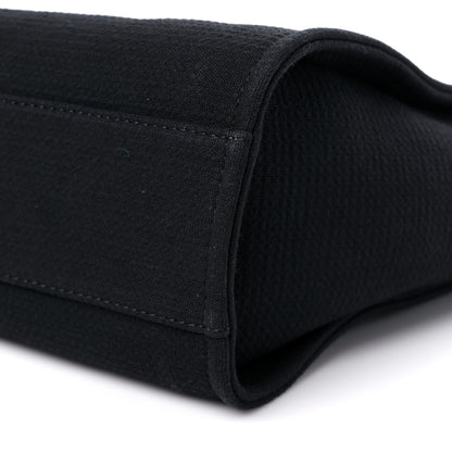 Chanel Mixed Fibers Small Deauville Tote Black 10 of 10