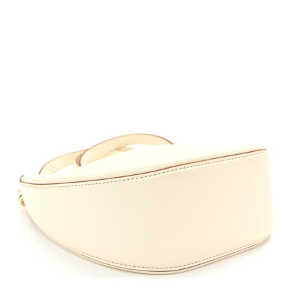 Valentino Garavani Nappa Mini Vlogo Moon Hobo Bag Ivory 4 of 9