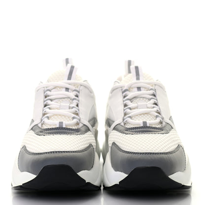 Christian Dior Technical Mesh Calfskin Mens B22 Sneakers 44 White 2 of 9
