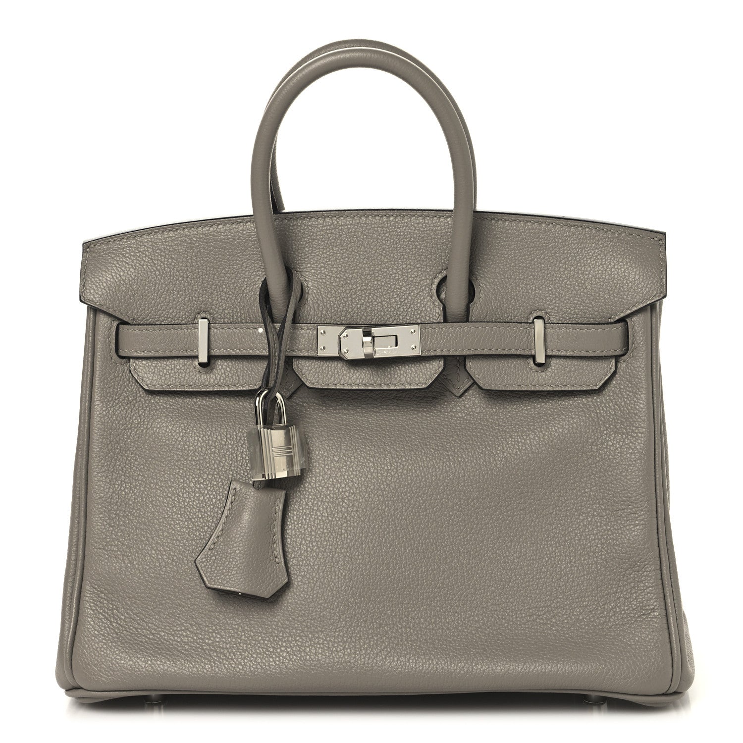 Hermes Taurillon Novillo Birkin 25 Gris Asphalte 1 of 13