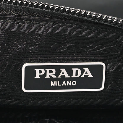 Prada Tessuto Nylon Vela Wristlet Black 6 of 10