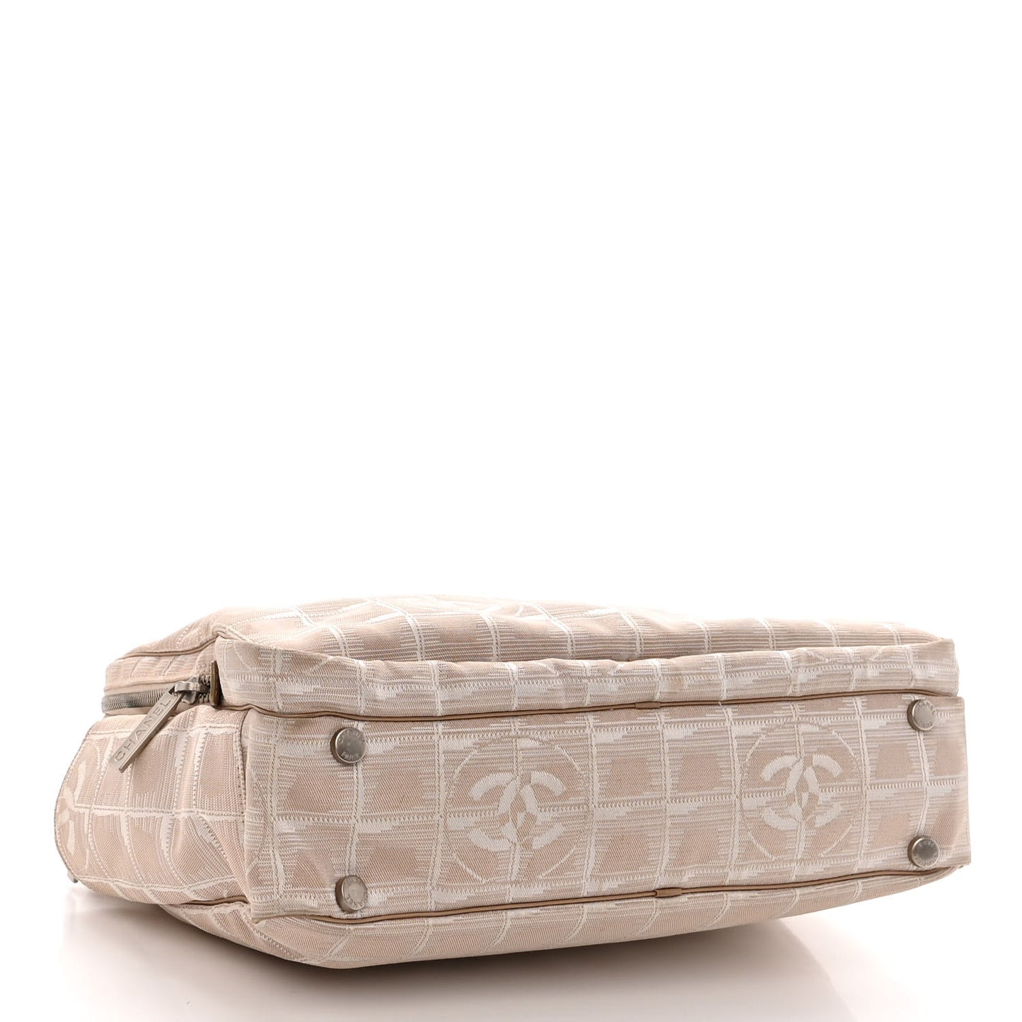 Nylon Travel Tote Beige
