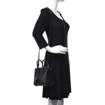 Saint Laurent Calfskin Nano Sac de Jour Black 2 of 11