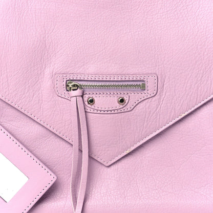 Balenciaga Veau Papier Sight Clutch Rose Orchid 8 of 13