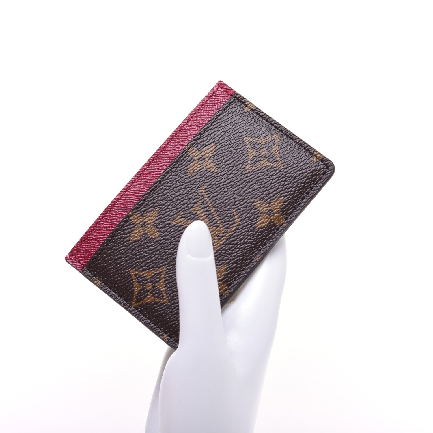 Louis Vuitton Monogram Card Holder Fuchsia 2 of 8