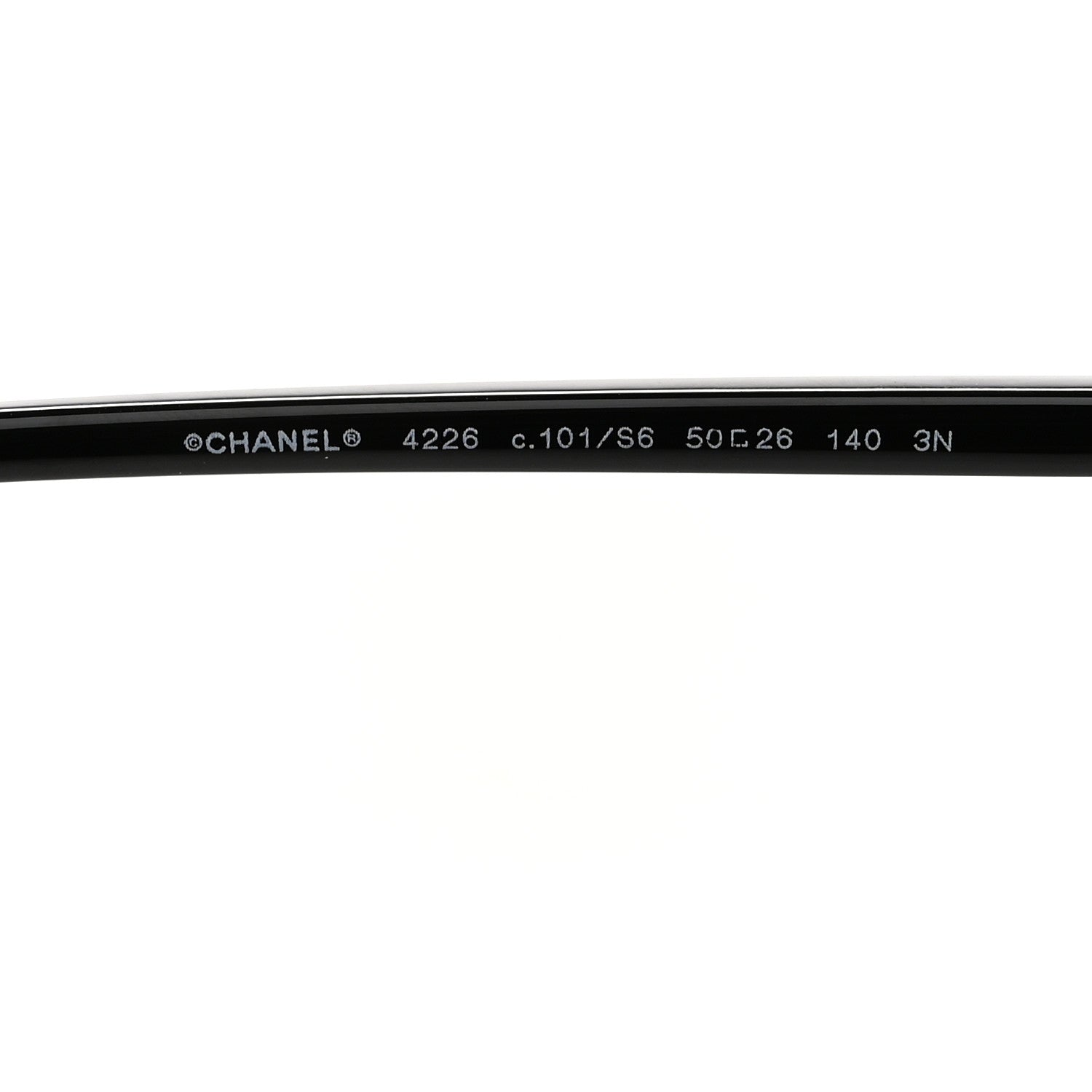 Chanel Round Sunglasses 4226 Black 5 of 9