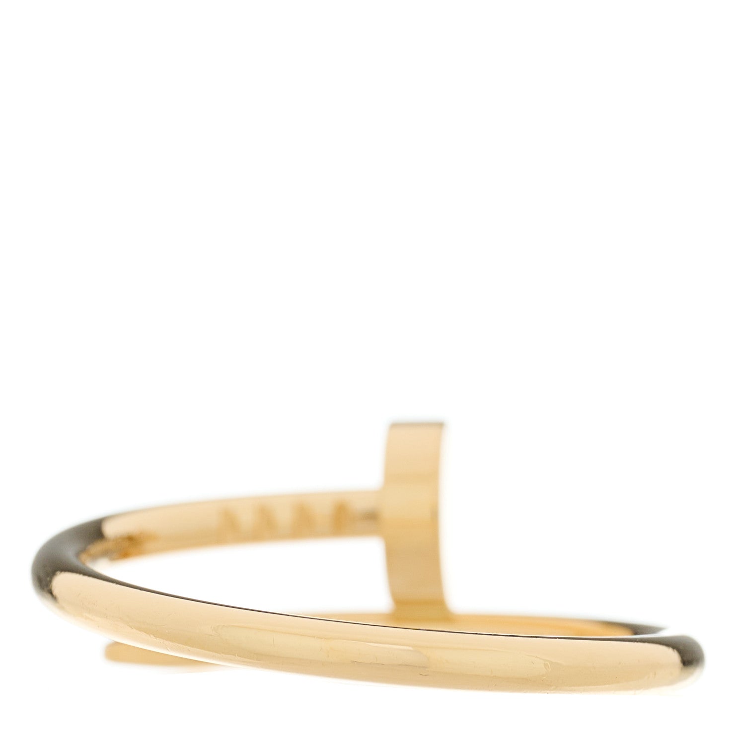 Cartier 18K Yellow Gold Small Juste Un Clou Ring 52 6 4 of 6