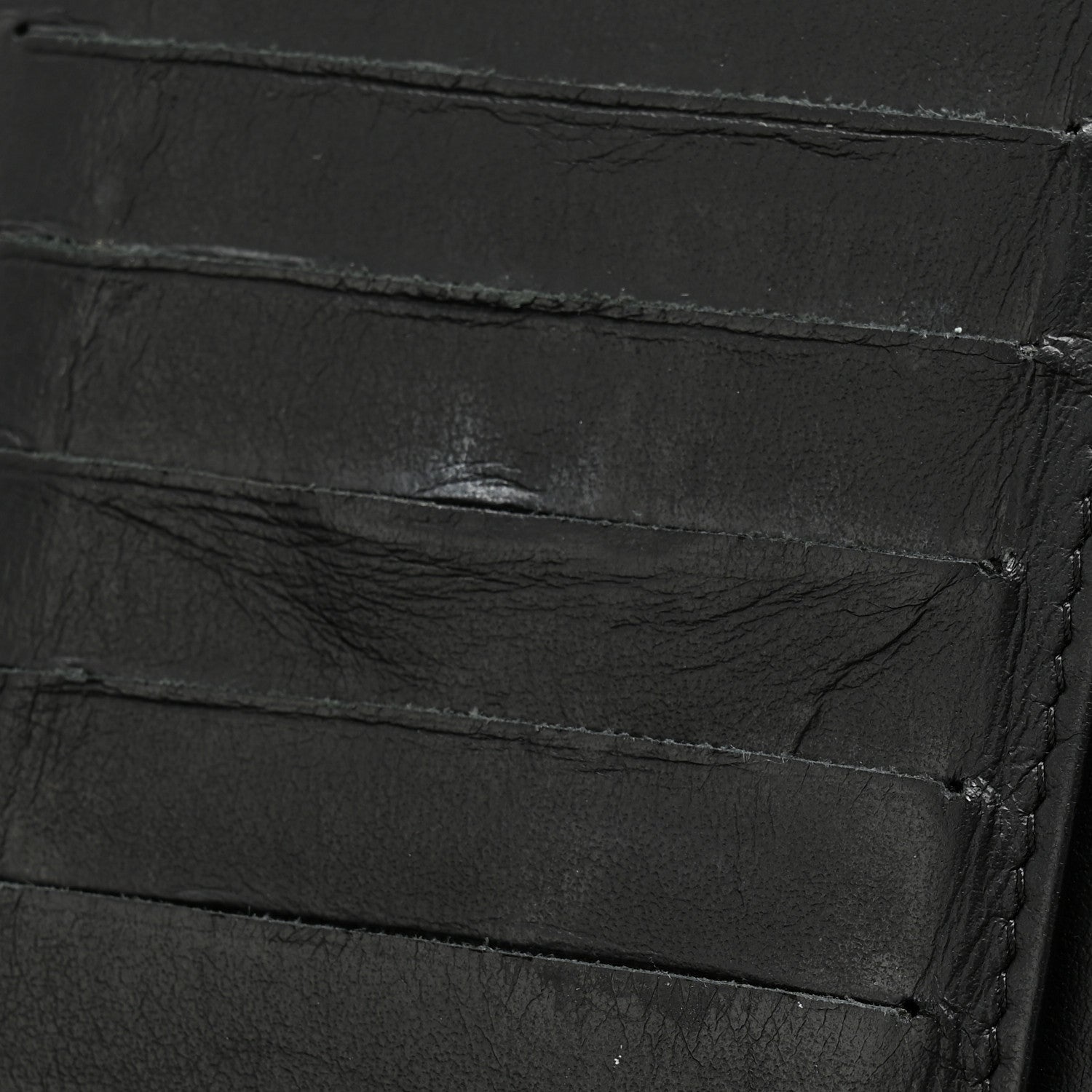 Chanel Caviar Chevron Quilted Boy Yen Wallet Black 11 of 11