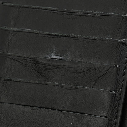 Chanel Caviar Chevron Quilted Boy Yen Wallet Black 11 of 11