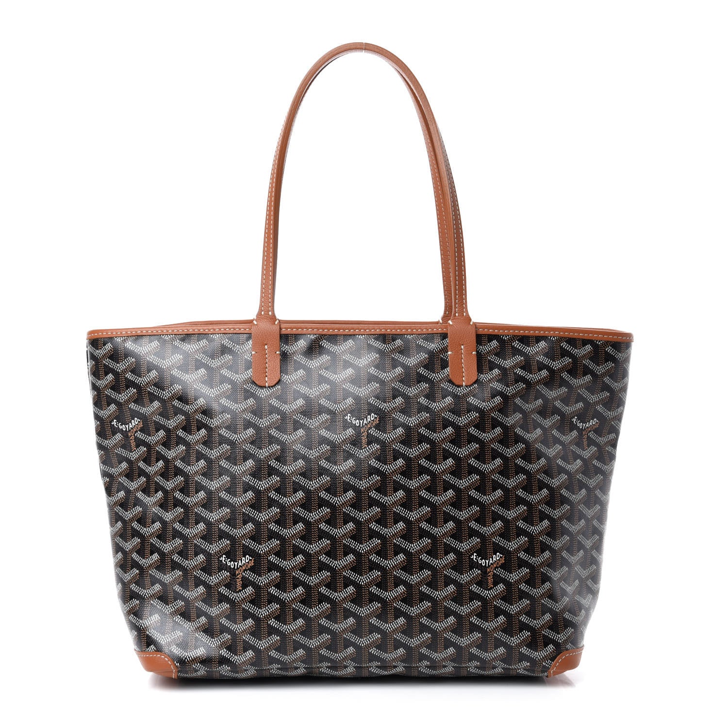 Goyard Goyardine Artois PM Black Gold 1 of 10