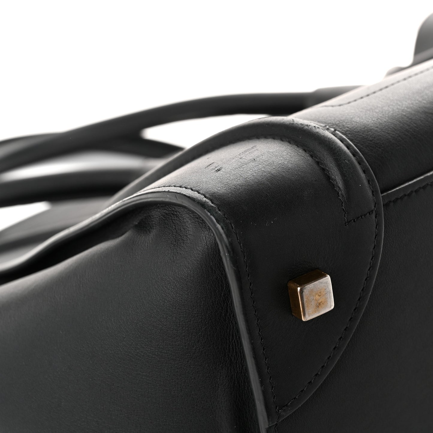 Smooth Calfskin Mini Luggage  Black