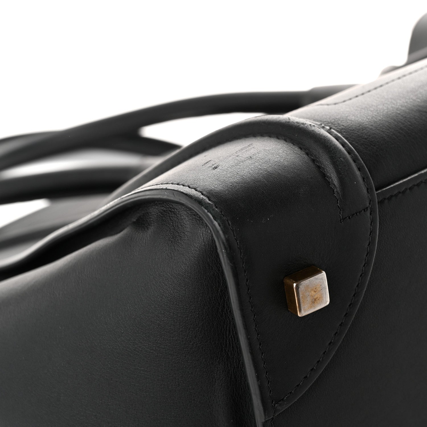 Celine Smooth Calfskin Mini Luggage  Black 11 of 11