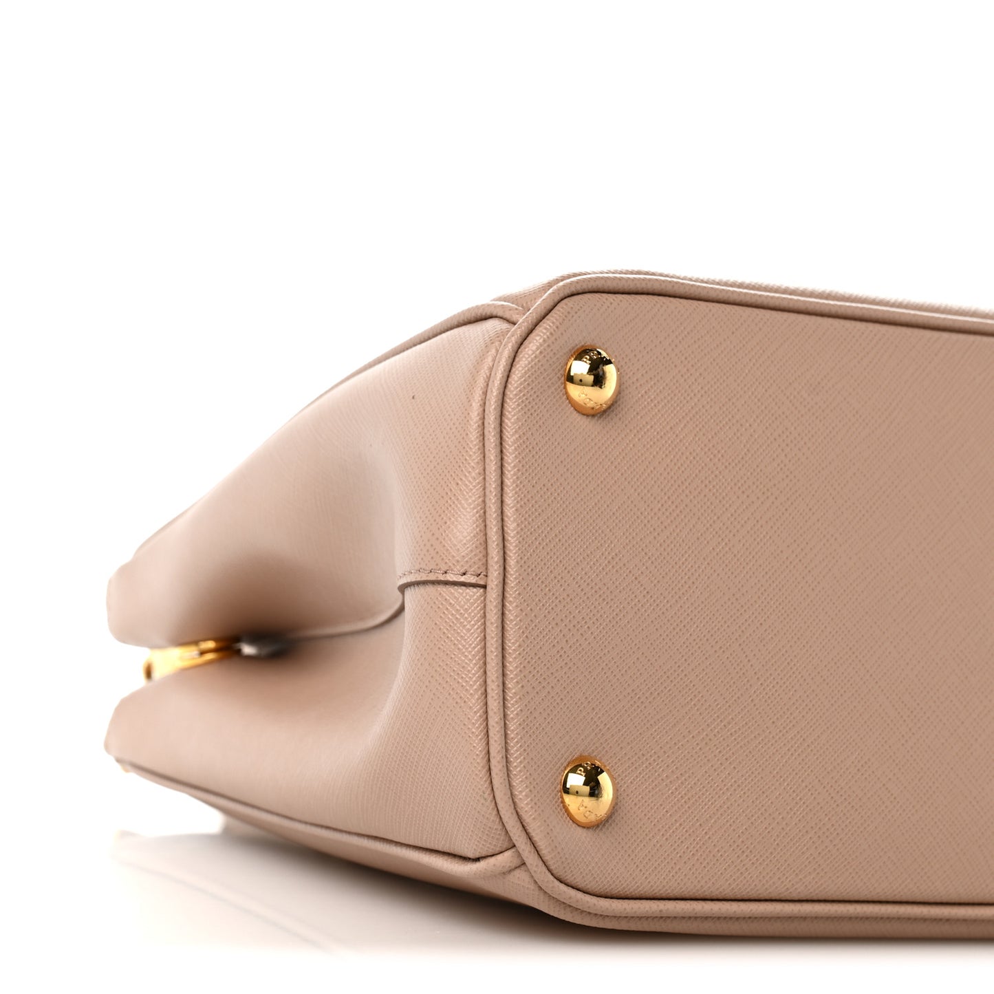 Saffiano Small Galleria Double Zip Tote Cipria