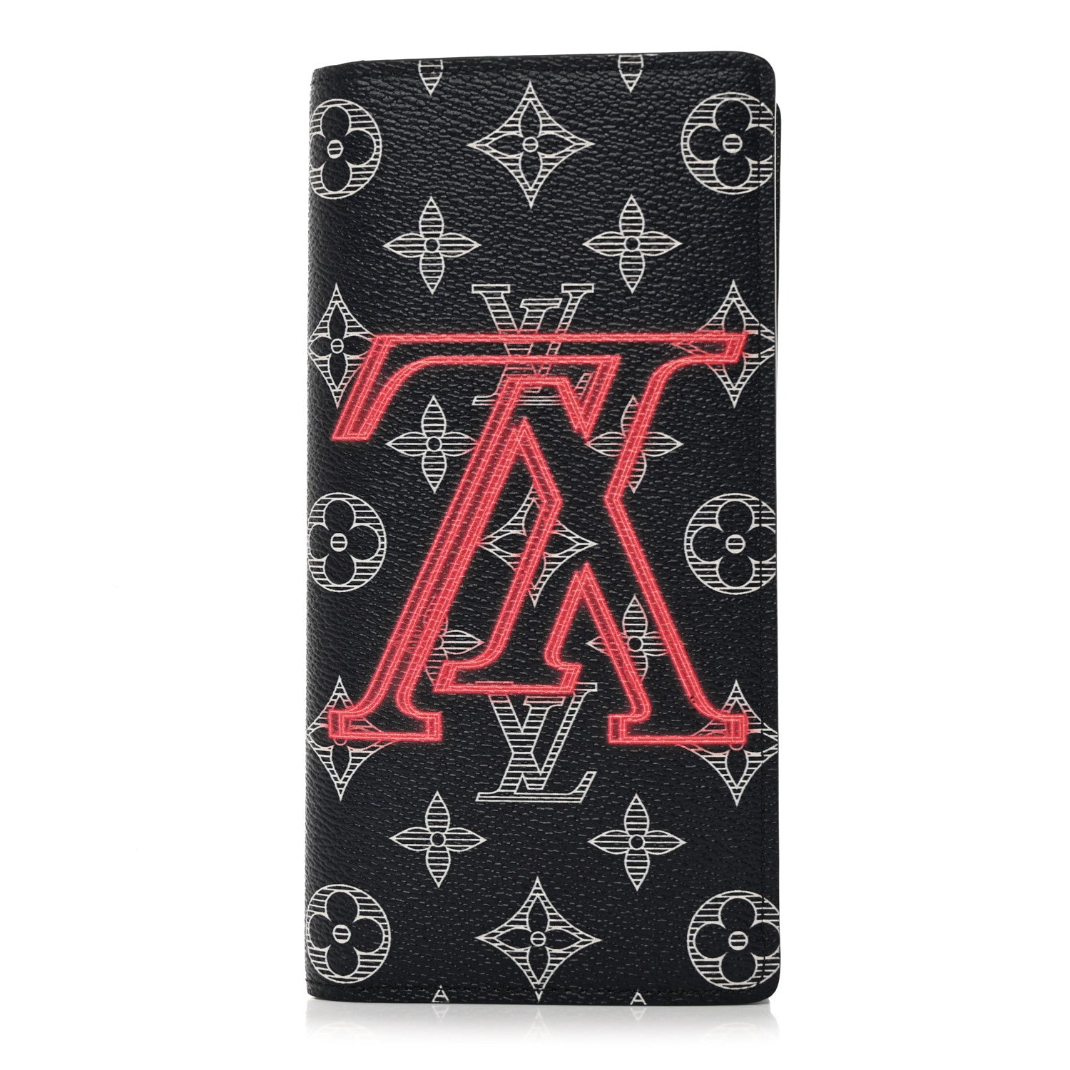 Louis Vuitton Monogram Upside Down Brazza Wallet Navy 1 of 7
