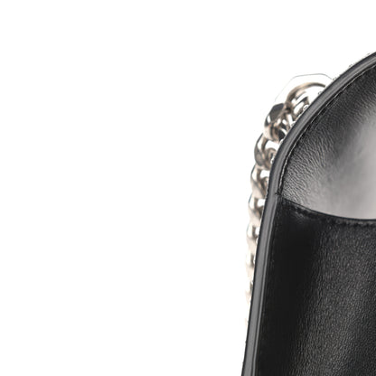 Alexander McQueen Calfskin Studded Jeweled Satchel Black 17 of 18