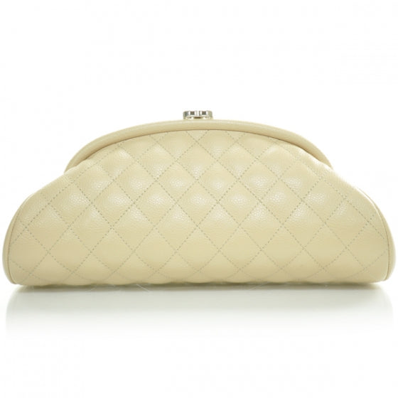 Chanel Caviar Quilted Timeless Clutch Beige Clair 1 of 13