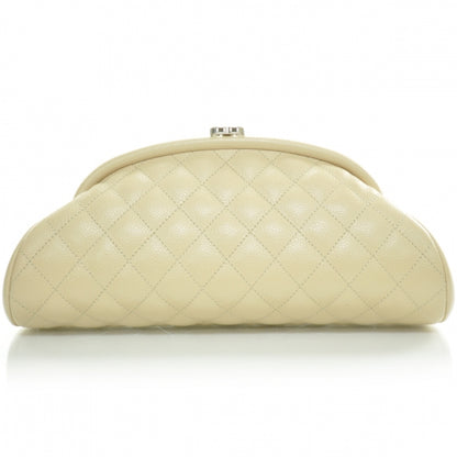 Chanel Caviar Quilted Timeless Clutch Beige Clair 1 of 13