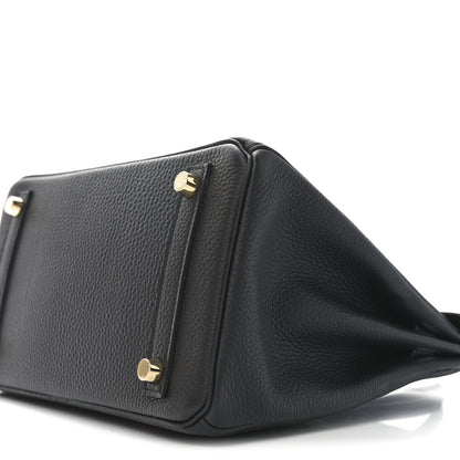 Hermes Togo Birkin 25 Black 10 of 11