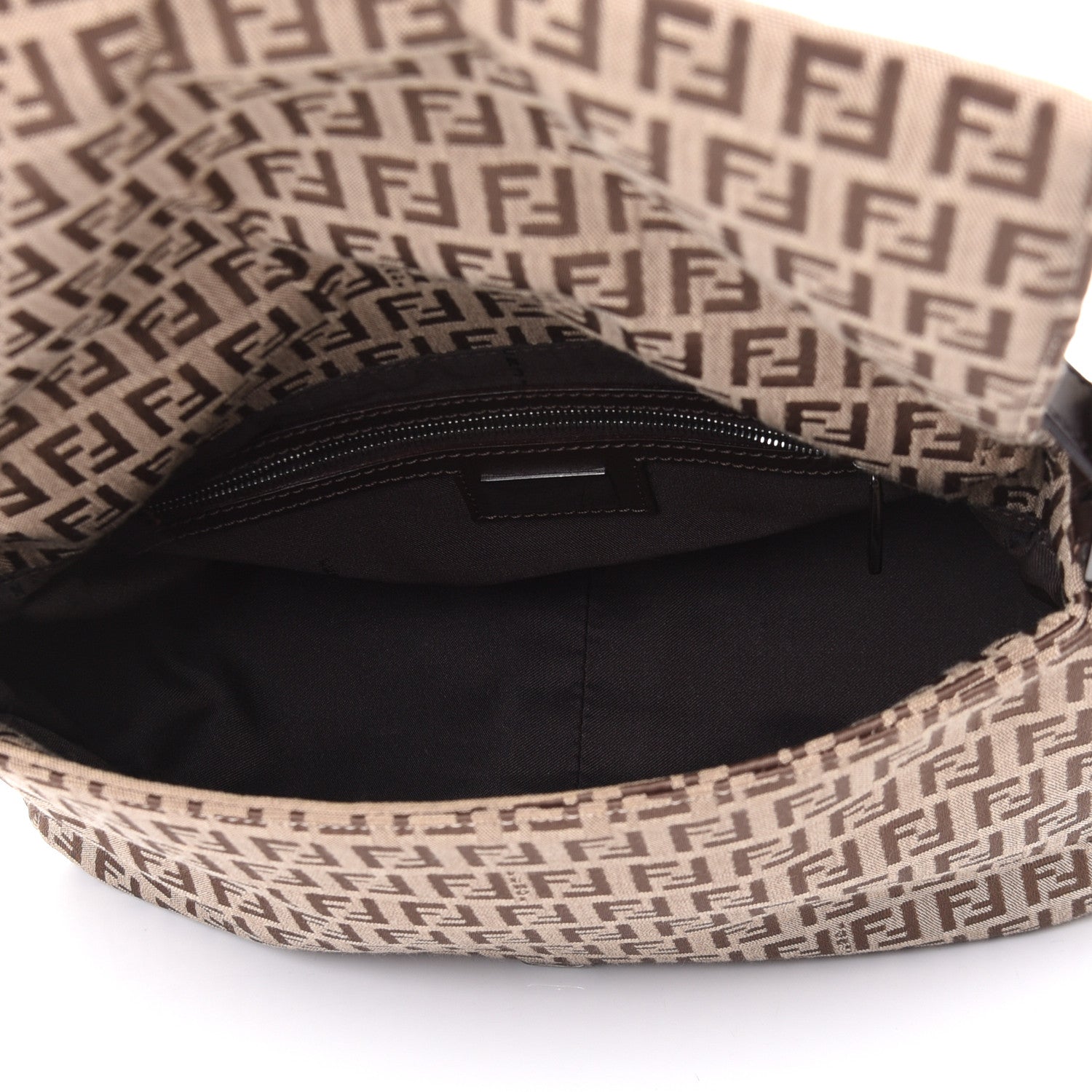 Fendi Zucchino Mama Baguette Brown 4 of 8