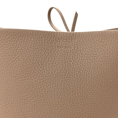 The Row Grained Calfskin Medium N/S Park Tote Dark Taupe 6 of 8