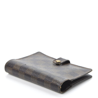 Louis Vuitton Damier Ebene Small Ring Agenda Cover 3 of 10