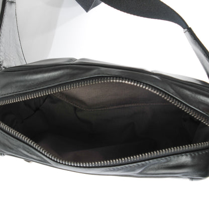 Bottega Veneta Calfskin Intrecciato Belt Bag Black 5 of 8