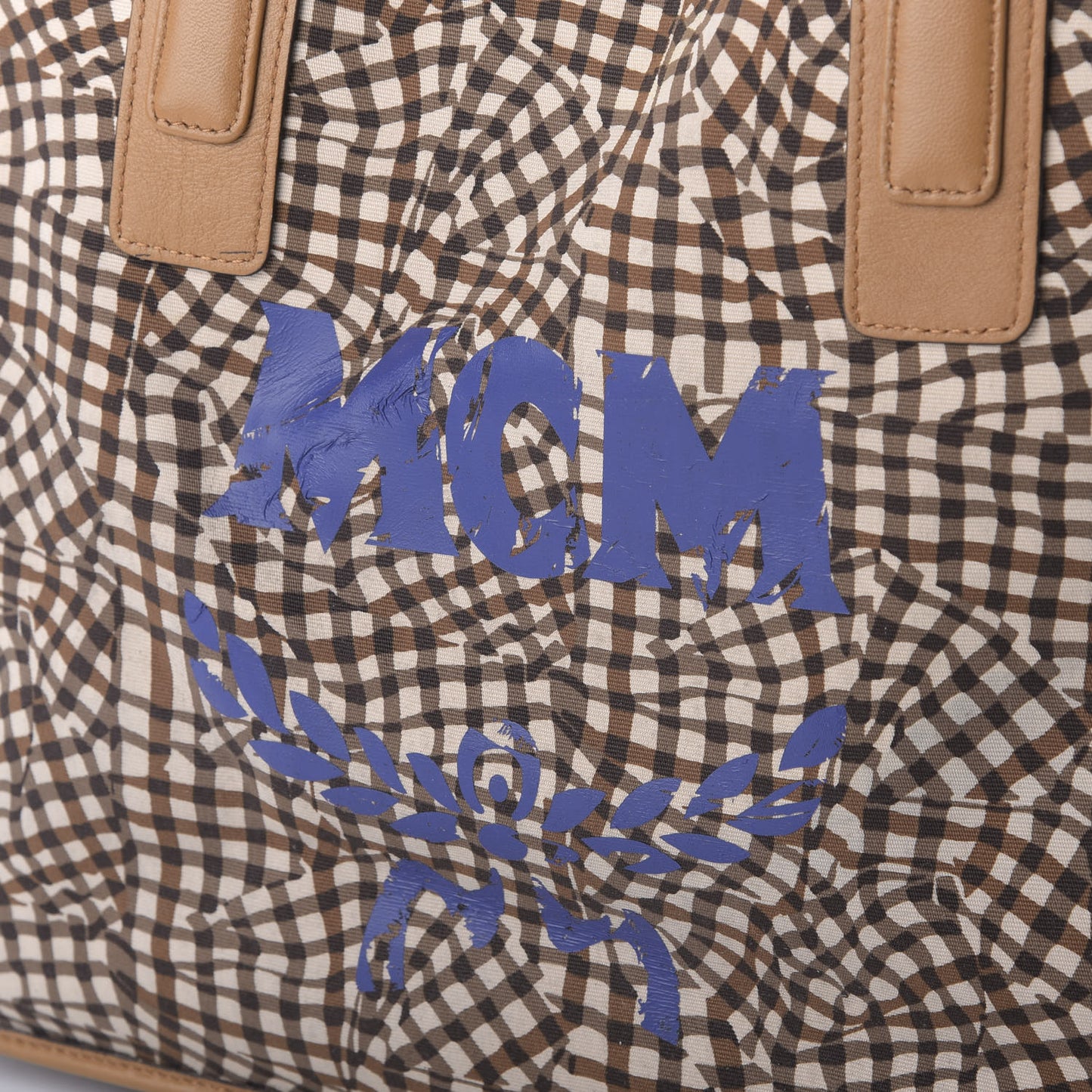 Visetos Medium Liz Reversible Shopper Tote Cognac