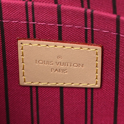 Louis Vuitton Monogram Neverfull MM GM Pochette Fuchsia 6 of 6