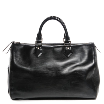 Louis Vuitton Epi Speedy 30 Black 1 of 7