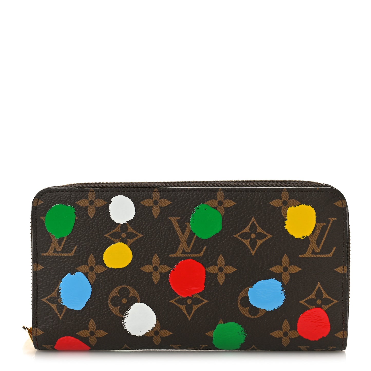 LV X YK Monogram Zippy Wallet