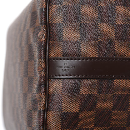 Louis Vuitton Damier Ebene Speedy Bandouliere 30 10 of 13