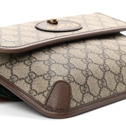 Gucci GG Supreme Monogram Neo Vintage Web Belt Bag Brown 8 of 10